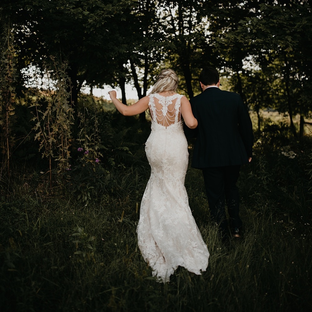 Designer Wedding Dress - Picture 7 of 8